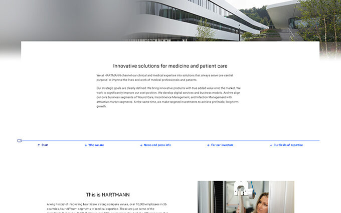 hartmann-corporate-website-relaunch-project-management